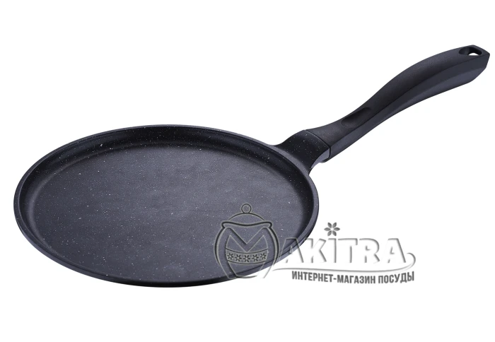 Сковородка для блинчиков с мраморным покрытием Wellberg WB 6712 (24 см) Сковородка для блинчиков с мраморным покрытием Wellberg WB 6712 (24 см)